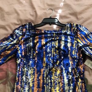 Dress The Population Lola Sequin Mini Dress